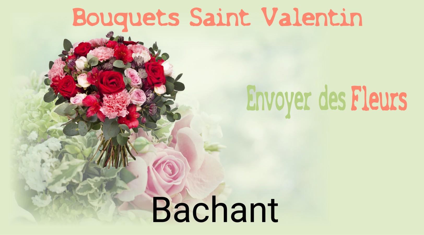 Roses de Saint-Valentin livrées à Bachant